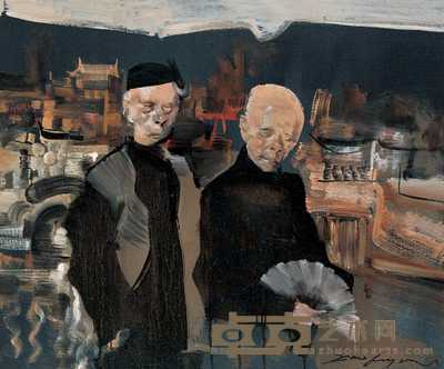 俞晓夫 武夷旧事 50×60cm